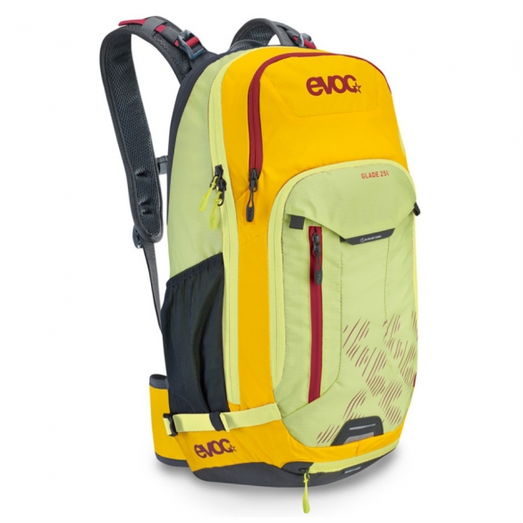 Evoc Glade 25L Backpack vrouwen Lime-orange 92370 92370